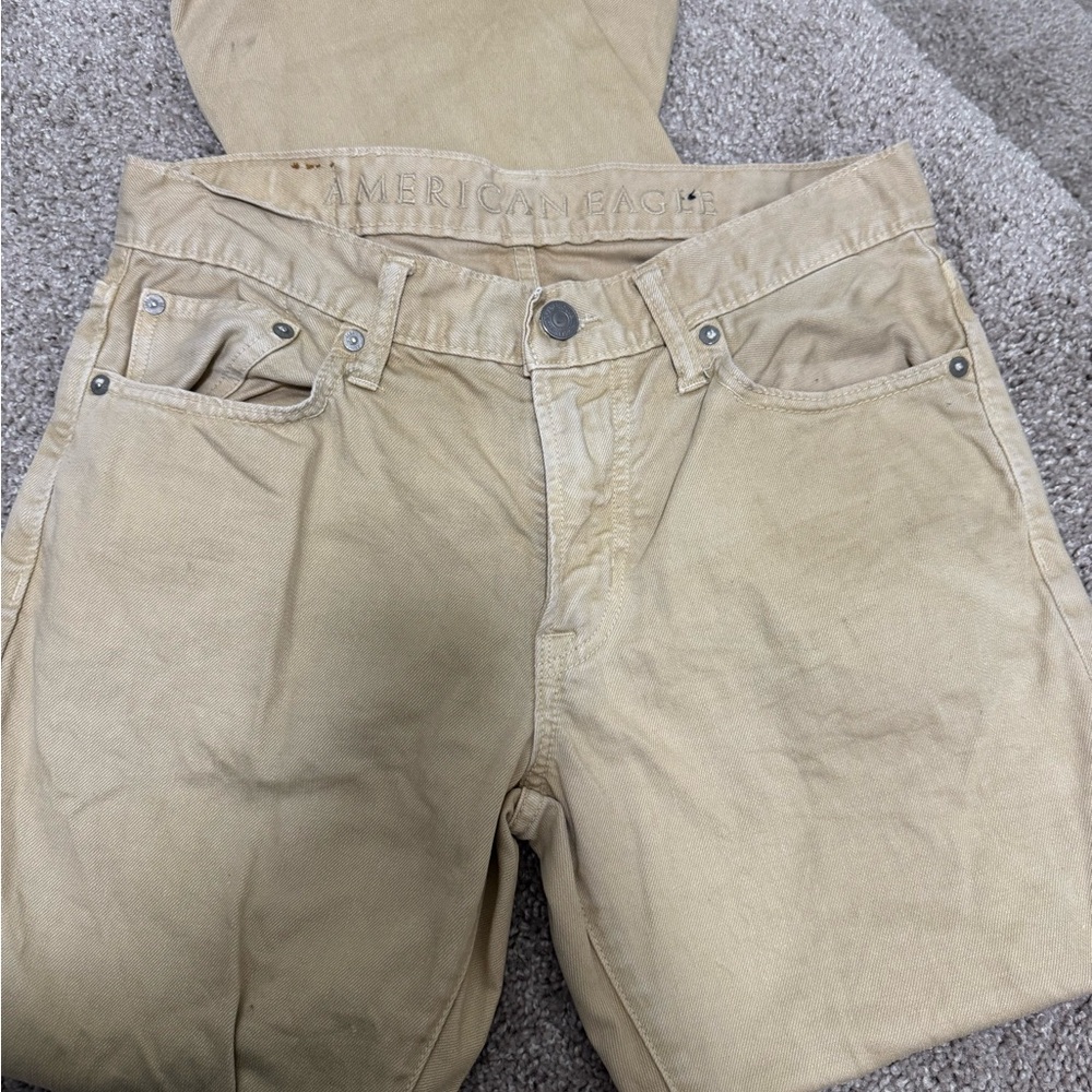 American Eagle Outfitters Tan Chinos Classic Style